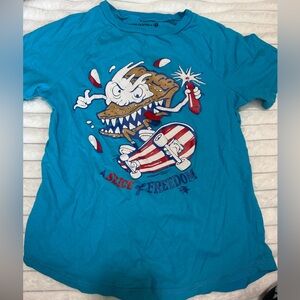 Brother Blue Monster Skateboard Tee